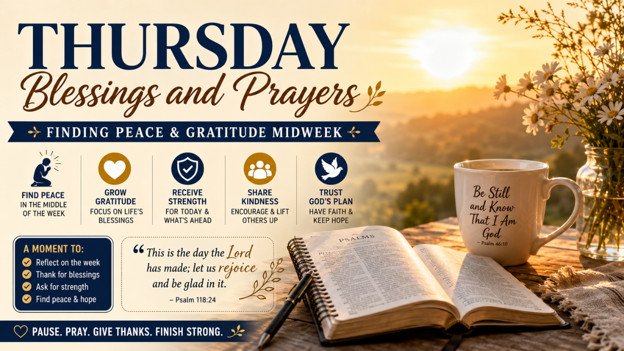 Thursday Blessings and Prayers: Finding Peace and Gratitude Midweek