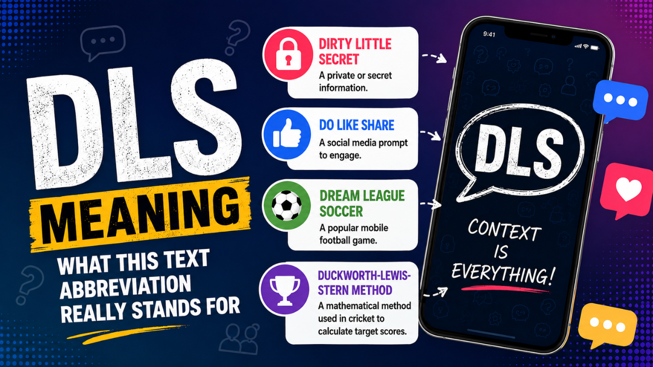 DLS Meaning: What This Text Abbreviation Really Stands For