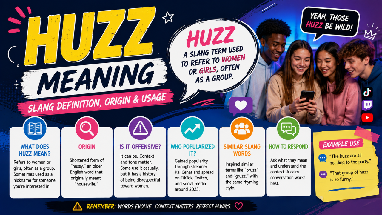 Huzz Meaning: Where This Slang Term Comes From and What It Really Says