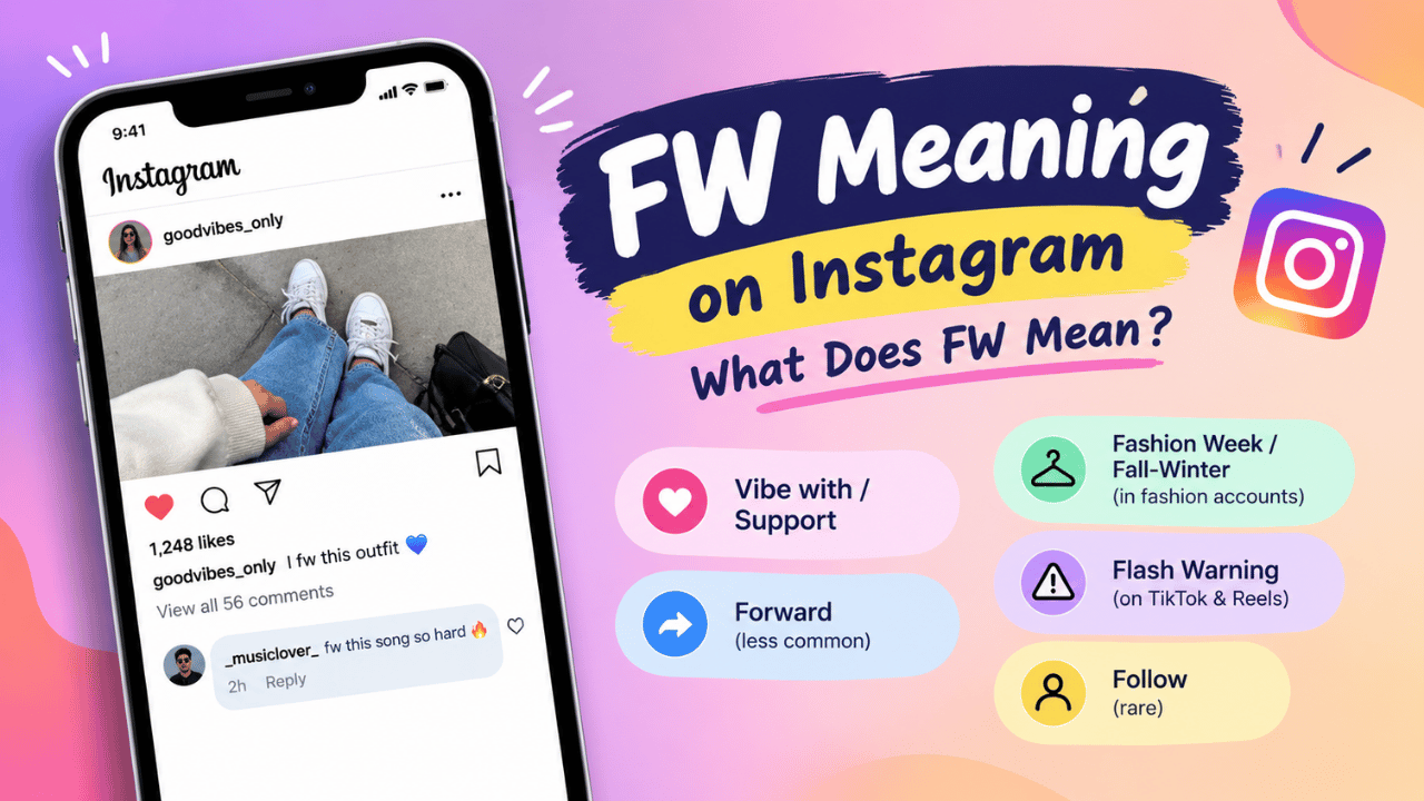 FW Meaning on Instagram: What It Actually Stands For