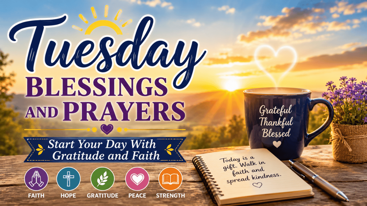 Tuesday Blessings and Prayers: Starting Your Day With Gratitude and Faith