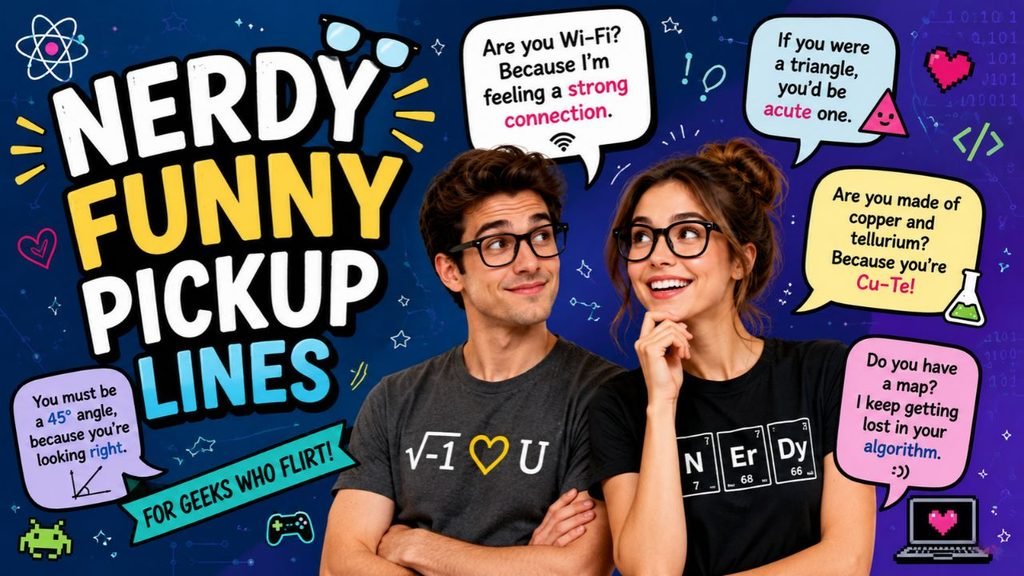Nerdy Funny Pickup Lines