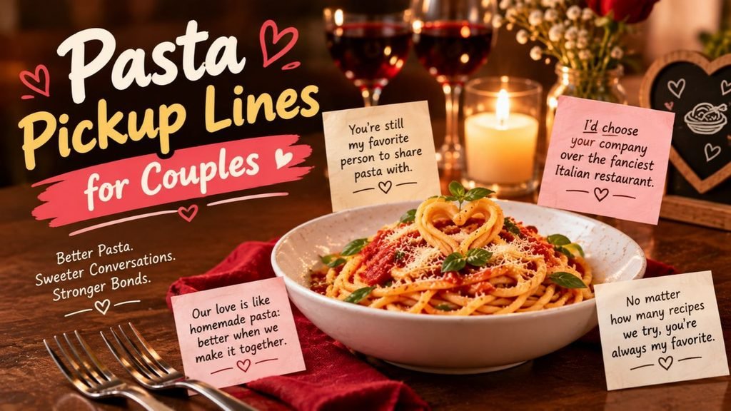 Pasta Pickup Lines for Couples