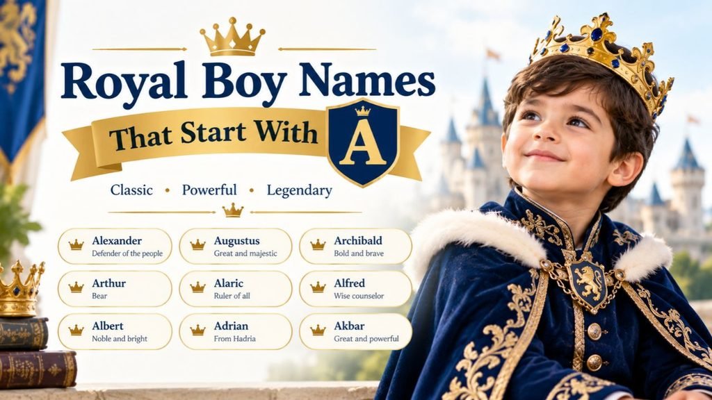 Royal Boy Names That Start With A